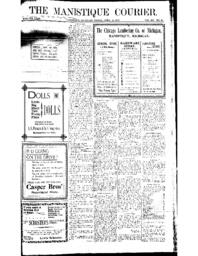 The Manistique Courier, 1897-04-16