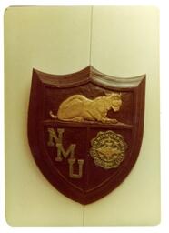 Northern Michigan University Logo Plaque (Part of the NMU Historic Photographs Collection)