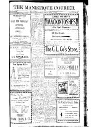 The Manistique Courier, 1899-04-28