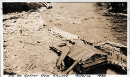 Flooded Victoria Powerhouse Cofferdam