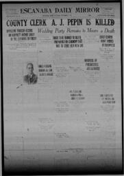 Escanaba Daily Mirror, 1922-12-02