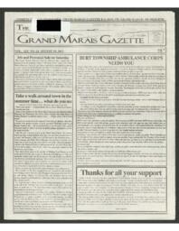 Grand Marais Gazette, 2013-08-15