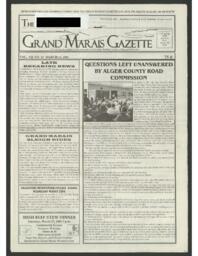 Grand Marais Gazette, 2001-03-15