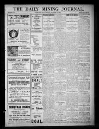 The Daily Mining Journal, 1902-12-22