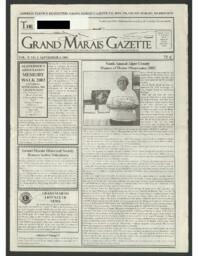 Grand Marais Gazette, 2003-09-04