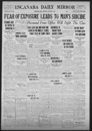 Escanaba Daily Mirror, 1923-10-13