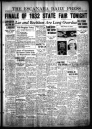 The Escanaba Daily Press, 1932-08-27