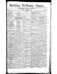 Manistique Tri-Weekly Pioneer, 1888-08-14