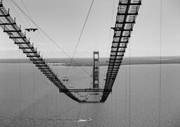 Cable spinning for Mackinac Bridge (64 of 67)