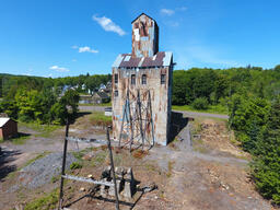 Photograph of Champion Mine Shafthouse #4 after Vegetation Removal (7 of 13)