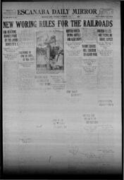 Escanaba Daily Mirror, 1921-12-01