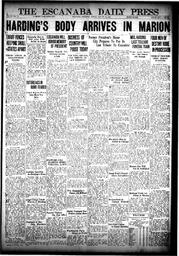 The Escanaba Daily Press, 1923-08-10