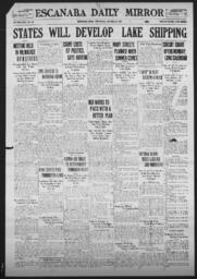 Escanaba Daily Mirror, 1923-10-18