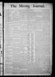 The Mining Journal, 1881-01-01