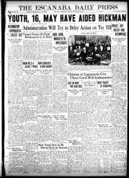 The Escanaba Daily Press, 1927-12-30