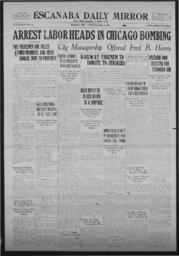 Escanaba Daily Mirror, 1922-05-10