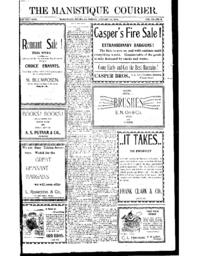 The Manistique Courier, 1899-01-13