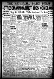 The Escanaba Daily Press, 1923-10-05