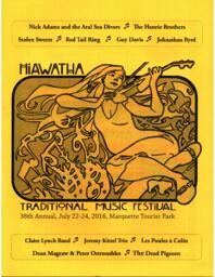 Hiawatha Music Festival Program, 2016