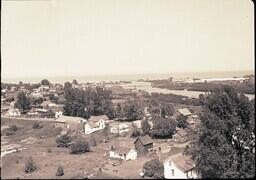 (105-007) Aerial View of Ontonagon Harbor