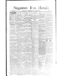 Negaunee Iron Herald, 1885-11-12