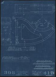 14-28-24 Vertical Cross Compound Engine Receiver Bracket for A.F. Gallun and Sons