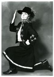 Portrait of Marching Band Student (Part of the NMU Historic Photographs Collection)