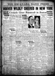 The Escanaba Daily Press, 1932-11-01