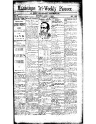 Manistique Tri-Weekly Pioneer, 1892-06-11