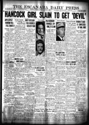 The Escanaba Daily Press, 1938-10-25