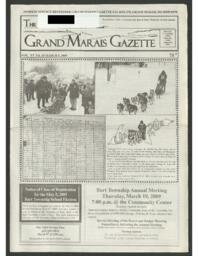 Grand Marais Gazette, 2009-03-05