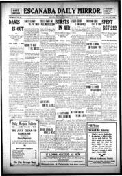 Escanaba Daily Mirror, 1910-07-13