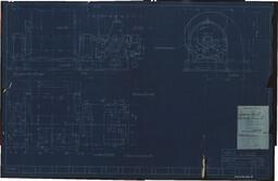 Type-G, Outline with #5 Double Turbo Conoidal Buffalo Forge Blower