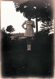 (127-016) Delores Dobbek in Marching Band Uniform