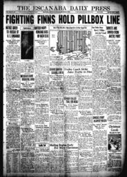 The Escanaba Daily Press, 1939-12-03