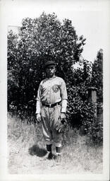 Thomas Ross in Pinstripe Baseball Uniform (2 of 2)