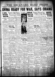 The Escanaba Daily Press, 1931-10-13