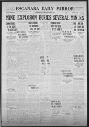 Escanaba Daily Mirror, 1923-11-06