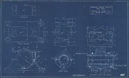 Plans for Hardinge Conical Mill - Bearings for 6 and 8 ft. Mill Counter Shafts