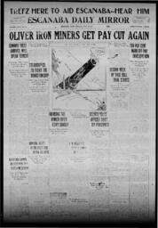 Escanaba Daily Mirror, 1921-07-25