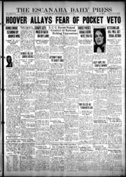 The Escanaba Daily Press, 1931-02-21