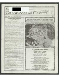 Grand Marais Gazette, 2012-08-02