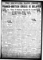 The Escanaba Daily Press, 1923-11-20