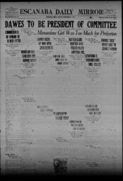 Escanaba Daily Mirror, 1923-12-21