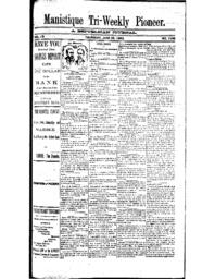 Manistique Tri-Weekly Pioneer, 1892-06-23