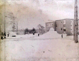 All-Events Weekend--Snow Sculpture 1961: Snow Sculptures on Campus