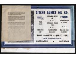 Gitche Gumee Oil Company Poster, Undated (2 of 2)