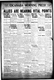 Escanaba Morning Press, 1918-09-22