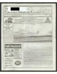 Grand Marais Gazette, 2012-09-20