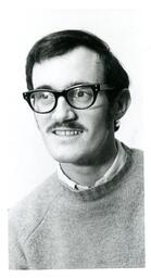 Portrait of Unknown Man with Mustache and Glasses (Part of the NMU Historic Photographs Collection)